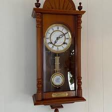 Vintage Statue of Liberty Chime Pendulum Wood Wall Clock / Professionally Restored / Mechanical, Key Wind Clock - Etsy