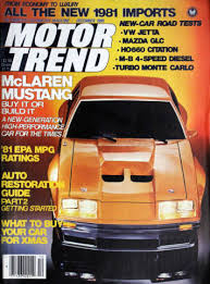 Motor Trend | December 1980 at Wolfgang's