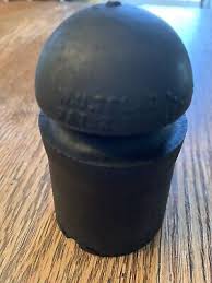 VINTAGE BLACK RUBBER INSULATOR R4 W U TEL CO CONTINENTAL ...