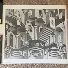 MODERN ART PRINT - Concave and Convex by M. C. Escher 25.5 ...