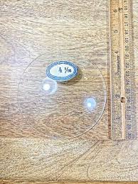 4 1/16 Inches Diameter Convex Clock Glass (KD1812) | eBay