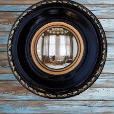 Convex Mirror Gold Frame - Etsy