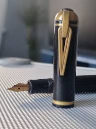 Globe D'or Atoma Fountain Pen Art Deco 1940 With Golden Nib ...
