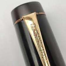 PARKER DUOFOLD SENIOR BLACK STREAMLINE FOUNTAIN PEN (1930 ...