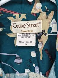 Vintage Cooke Street Mens Shirt Short Sleeve Golf Clubs ...