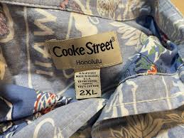Cooke Street Hawaii Vintage USA Made Shirt 2XL Reverse Print ...