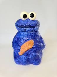 Vintage California Originals Cookie Monster Ceramic Cookie Jar- Muppets Inc. #970- Sesame Street Character- Rare Collector Gift - Etsy