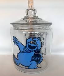 Vintage Cookie Monster Cookie Jar “ Wanted the Great Cookie ...