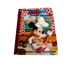Cooking With Mickey Around Our World Walt Disney 1986 ...