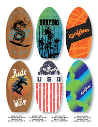 37" Wooden Skim board - Marconi's Beach Outfitters