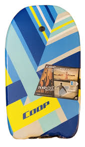 COOP Hydro Super Pipe 33" Bodyboards - Cyan/Yellow/Blue NEW ...