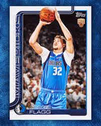 FIRST LOOK: Cooper Flagg's official NBA rookie card 🔥