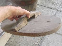 Antique Ottoman Era Primitive Farm Wooden Bucket stirring up Milk and Butter | eBay