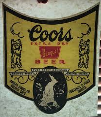 Original Vintage Coors Extra Dry Banquet Beer Iron On Transfer | eBay