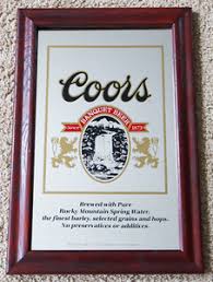 Vintage COORS Mirror | eBay