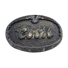 Vintage 80's Coors Beer Belt Buckle – CobbleStore Vintage