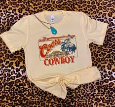 Coors Cowboy Rodeo Graphic tee – Rodeo Hard Wholesale