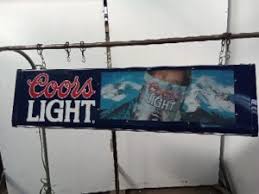 Lighting Ceiling - Coors Light Florescent Pool Table Light - Construction Junction
