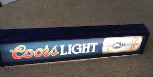 Blue Coors light pool table light- Will ship, see description. | #1858106028