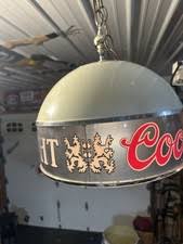 Hanging Pool Table Light In Collectible Coors Signs & Tins | eBay