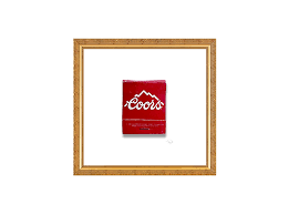Vintage Coors Matchbook Print | Meet Your Matches