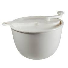 Vintage Copco Large White Salad Spinner w Lid Sam Lebowitz ...