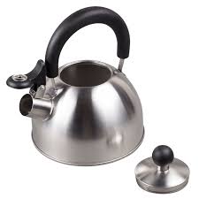 Dependable Industries Classic Stainless Steel Whistling Tea ...