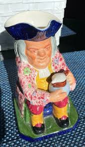 Spode Copeland Toby Jug Large (7 1/2") Vintage With Vivid ...