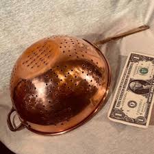 COPPER COLANDER/STRAINER | EstateSales.org