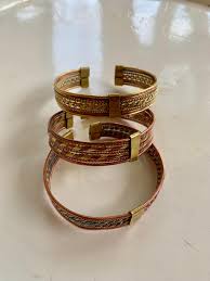 Buy Copper and Brass Bangle From Kenya, Adjustable One Size Fits All Bangle, Brass Bracelet, Copper Bracelet, African Jewellery, Handmade Online in India - Etsy