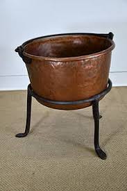 Large Copper Cheese Kettle