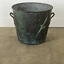 English 19th Century Oxidized Copper Pot | Chairish