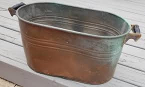 Vintage Copper Wash Tub | eBay