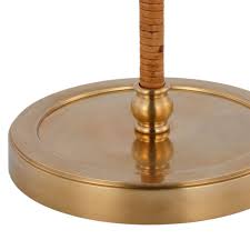 Basden Bridge Arm Rattan Wrapped Floor Lamp, Antique ...