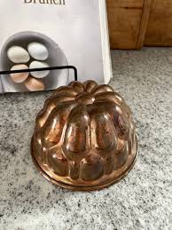 Copper Jello Mold, Vintage Copper Mold, Vintage Copper Pan ...