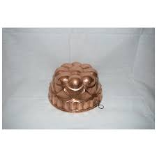 Vintage Copper Round Jelly Jello Mold tin lined. For Sale at ...