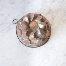 Vintage Copper Mold - French Kitchen - elsie green