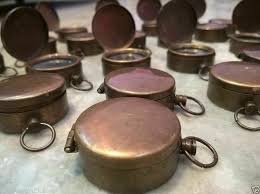 Brass Pocket Compass 35 mm Lot Of 25 Antique Marine ...