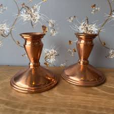 Vintage Copper Candle Holders, Set/2 – Good Together House