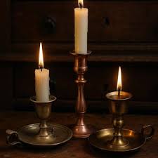 Copper Chamberstick - Etsy