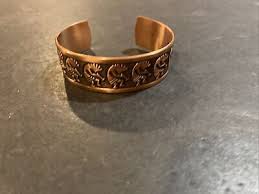 Vintage Native American Navajo Copper Cuff Bracelet | eBay