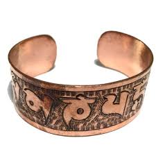 Flower Metal Bracelet with Endless knot Centre, cm,