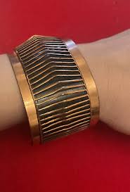 Ring Copper Band All Zodiac Signs Relief 3.8 g/Gr.55 | eBay