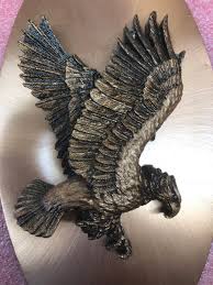 BS7 Vintage beautiful copper 3 D dimensional wall hanging ...