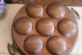 Antique Copper Egg Poacher Pan - French Farmhouse Kitchen ...