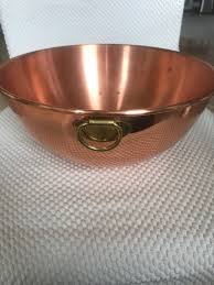 Copper Egg White Beating Bowl - Etsy