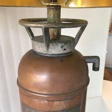 Antique Early 1900s Repurposed Fire Extinguisher Copper Lamp ...