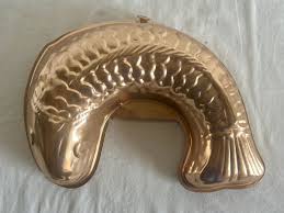 Copper Fish Jello Cake Mold Wall Hanging | eBay