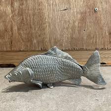 Vintage Silver Tone Fish Napkin Holder: Carp Letter Rack - Etsy