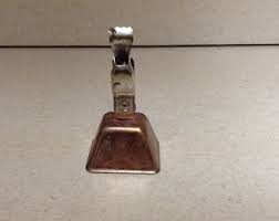 Cow Bell With Clapper and Swinging Handle Coppertone Finished Metal Mini-sized Cow Bell With Clapper and Swinging Handle Decorative Charm - Etsy
